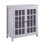 Largo Double Door Cabinet - Gray